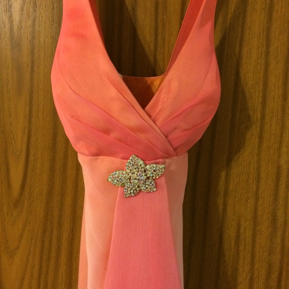 Coral Prom Dress